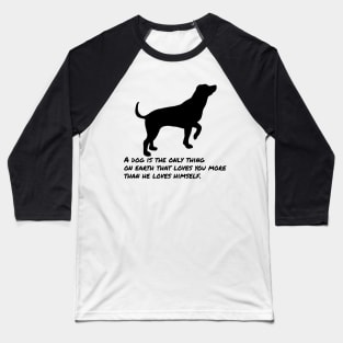 Design for Dog Lovers and Owners Baseball T-Shirt